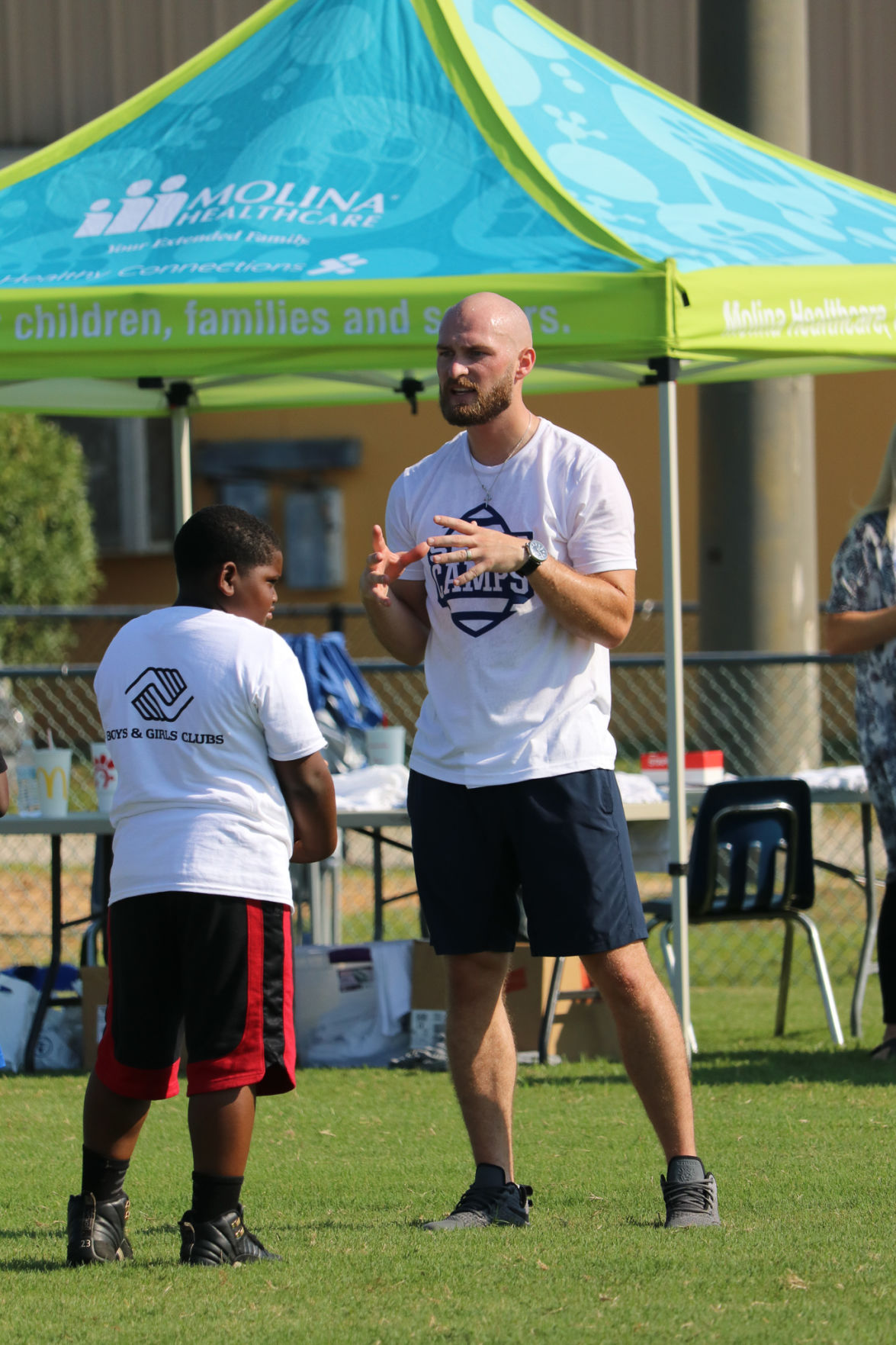 Connor Shaw Football Camp